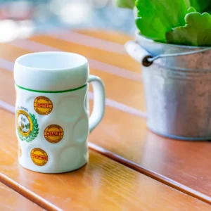 Maßkrugtasse im Haferl-Stil